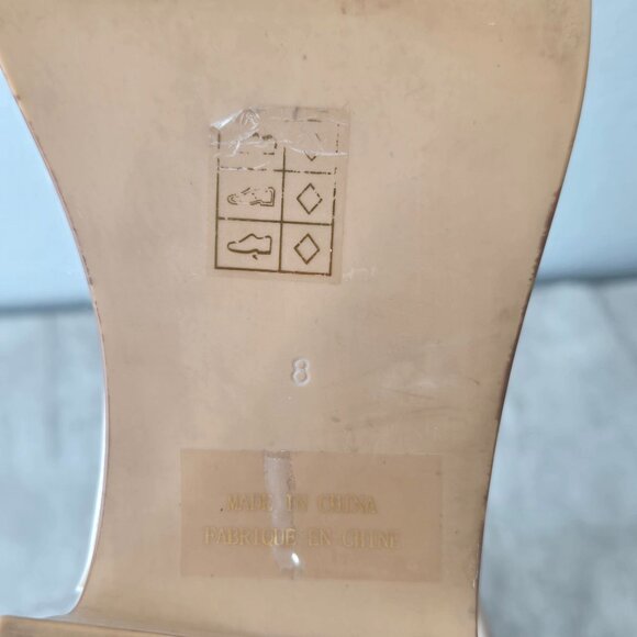 Jeffrey Campbell Platform Sandals 8 Braided Padded Y2K Dressy Chunky Block Heel - Picture 8 of 11